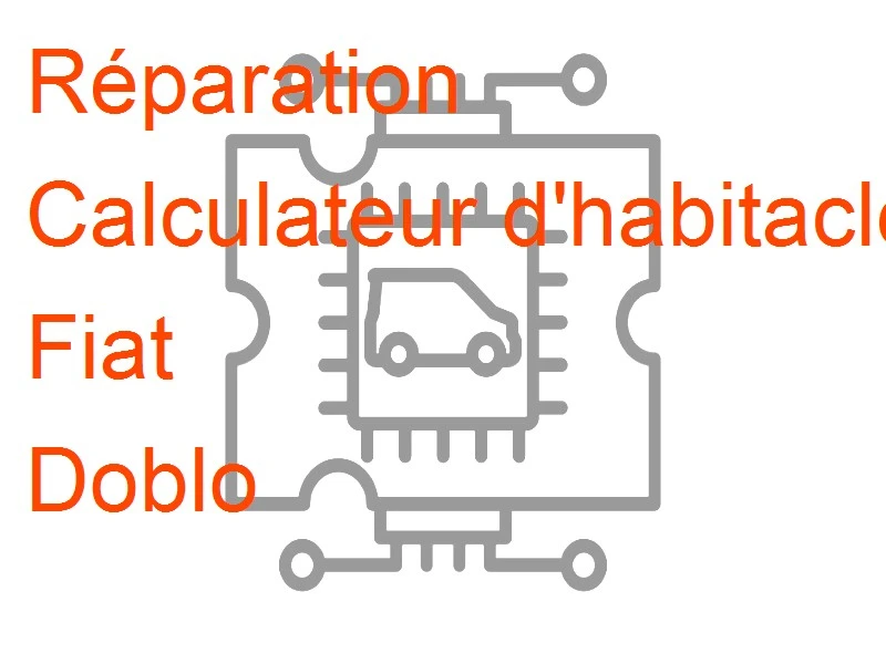 Calculateur d'habitacle Body Computer Fiat Doblo