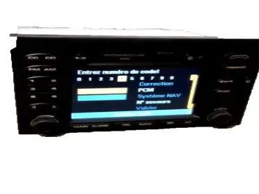 Autoradio GPS Porsche 911 Harman Becker BE2580