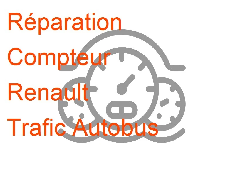 Compteur Renault Trafic Autobus