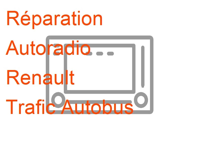 Autoradio Renault Trafic Autobus