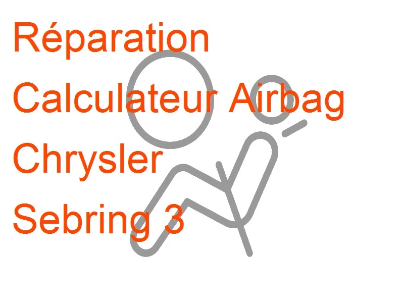 Calculateur Airbag Chrysler Sebring 3