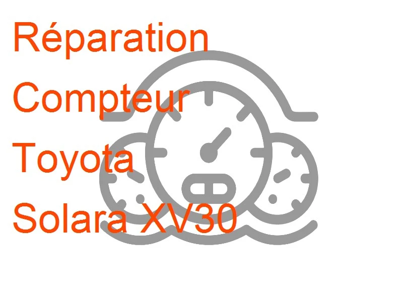 Compteur Toyota Solara XV30