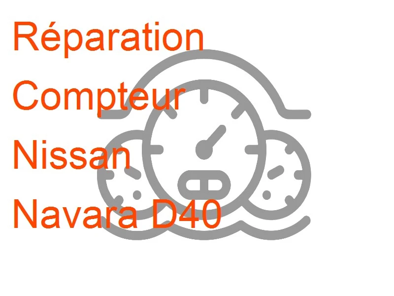 Compteur Nissan Navara D40