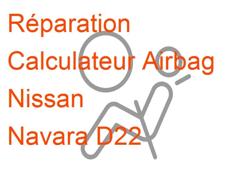 Calculateur Airbag Nissan Navara D22