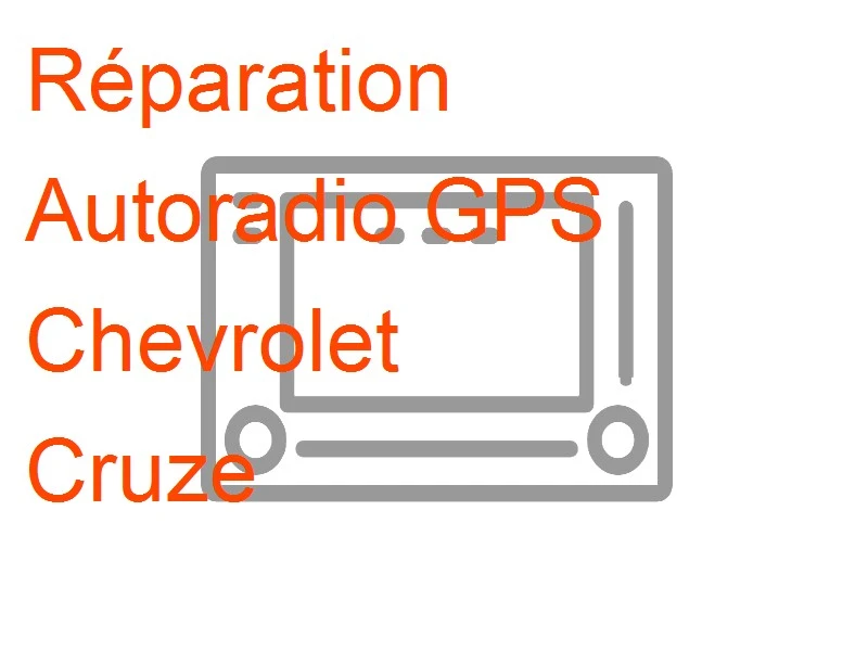Autoradio GPS Chevrolet Cruze LG Electronics LSP2GTD