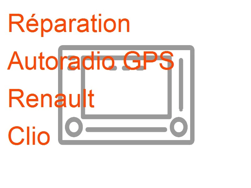Autoradio GPS Renault Clio