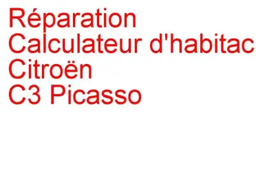 Calculateur d'habitacle BSI Citroën C3 Picasso