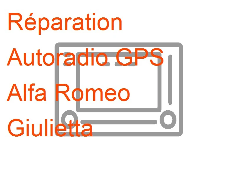 Autoradio GPS Alfa Romeo Giulietta