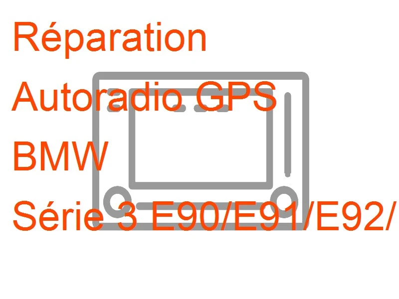 Autoradio GPS BMW Série 3 E90/E91/E92/E93