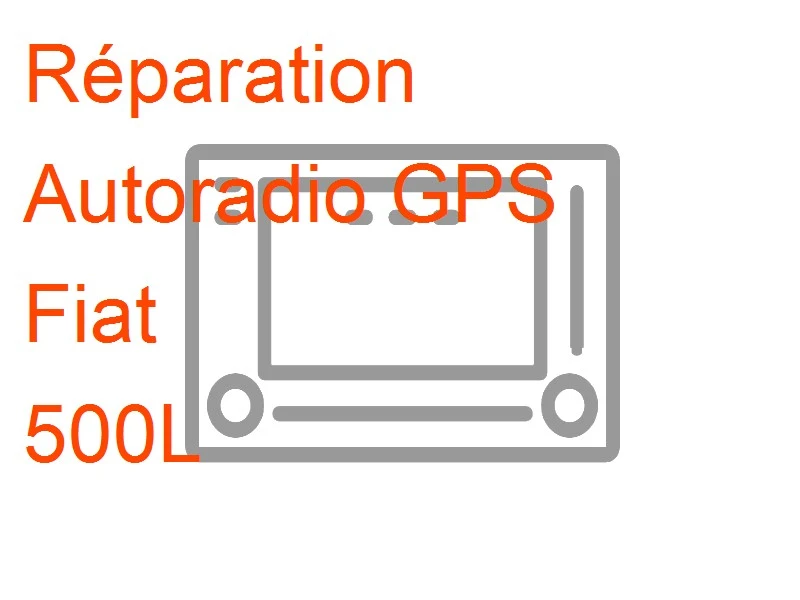 Autoradio GPS Fiat 500L