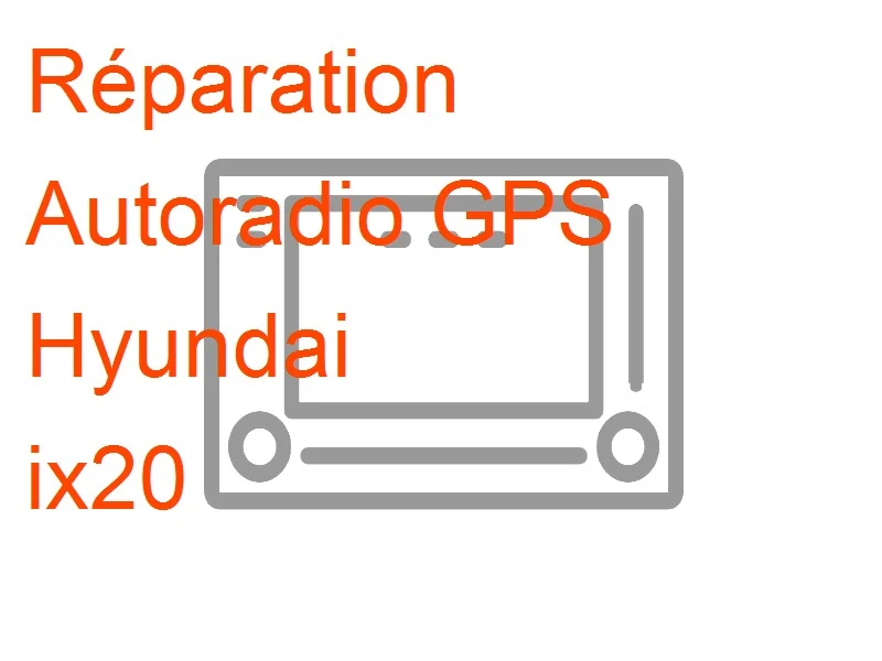 Autoradio GPS Hyundai ix20