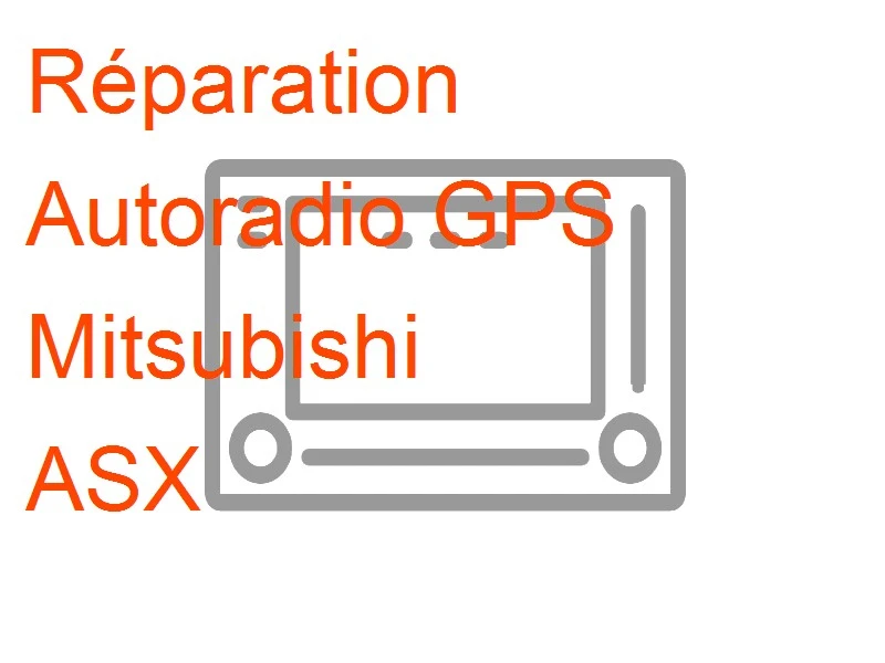 Autoradio GPS Mitsubishi ASX Mitsubishi MMCS