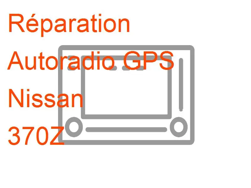 Autoradio GPS Nissan 370Z