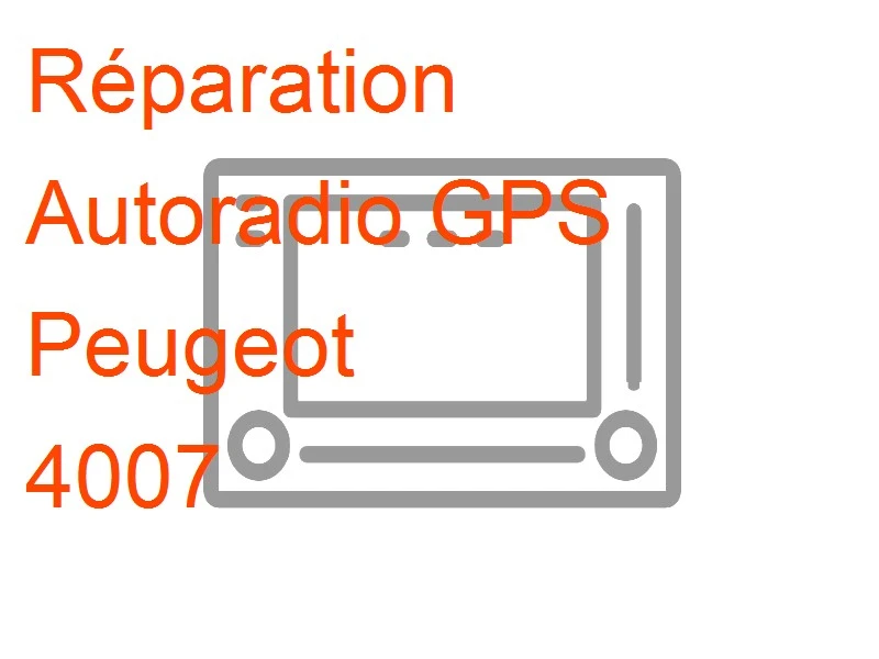 Autoradio GPS Peugeot 4007