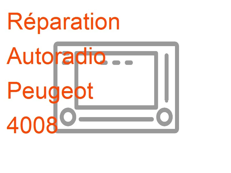 Autoradio Peugeot 4008