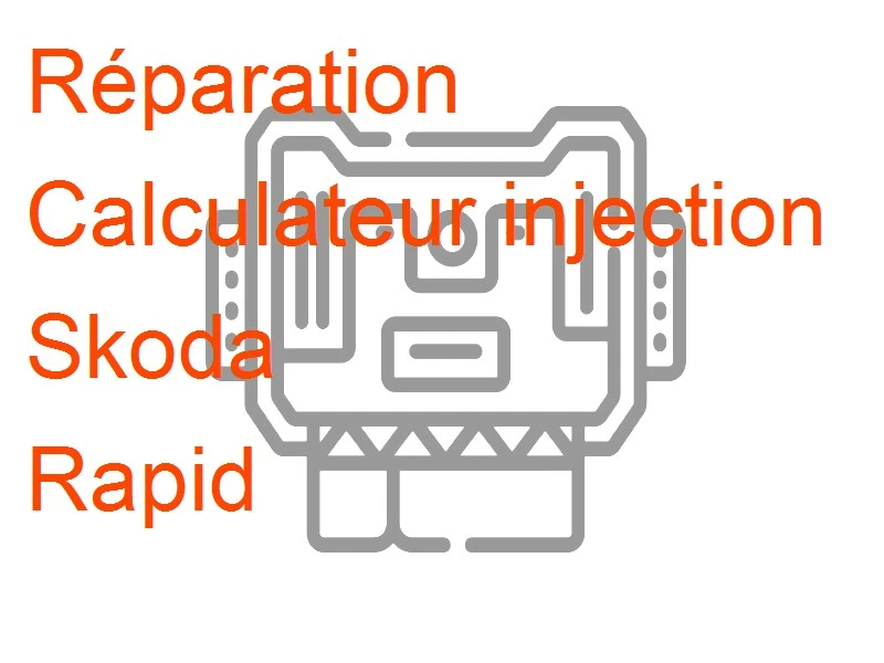 Calculateur injection Skoda Rapid