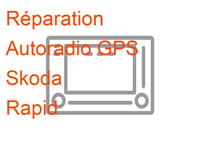 Autoradio GPS Skoda Rapid Blaupunkt Amundsen