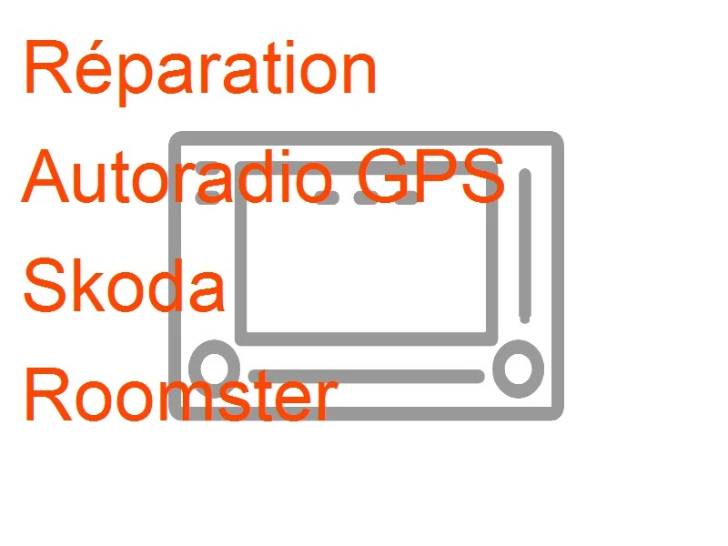 Autoradio GPS Skoda Roomster Blaupunkt Amundsen