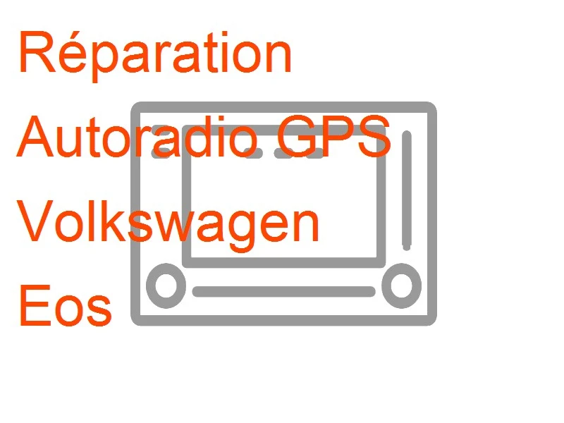 Autoradio GPS Volkswagen Eos