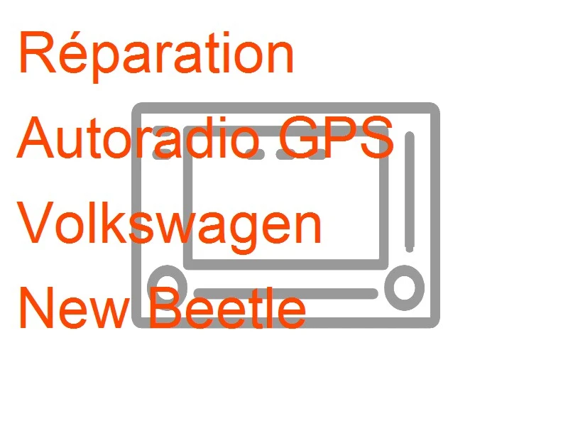 Autoradio GPS Volkswagen New Beetle