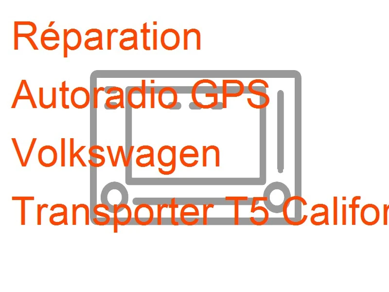 Autoradio GPS Volkswagen Transporter T5 California
