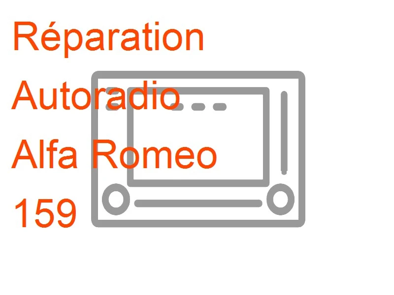 Autoradio Alfa Romeo 159