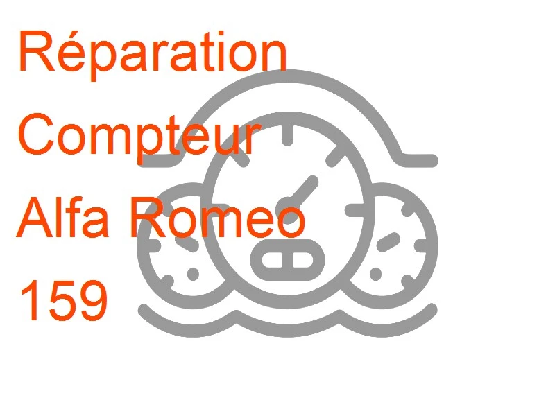Compteur Alfa Romeo 159