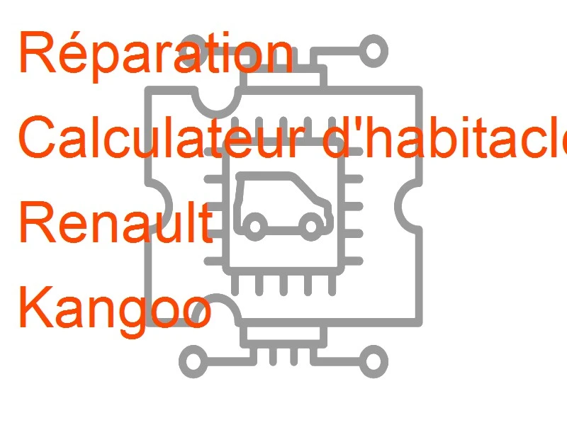 Calculateur d'habitacle UCH Renault Kangoo