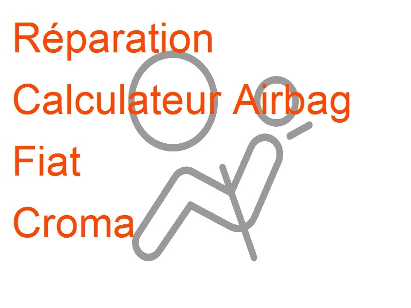 Calculateur Airbag Fiat Croma