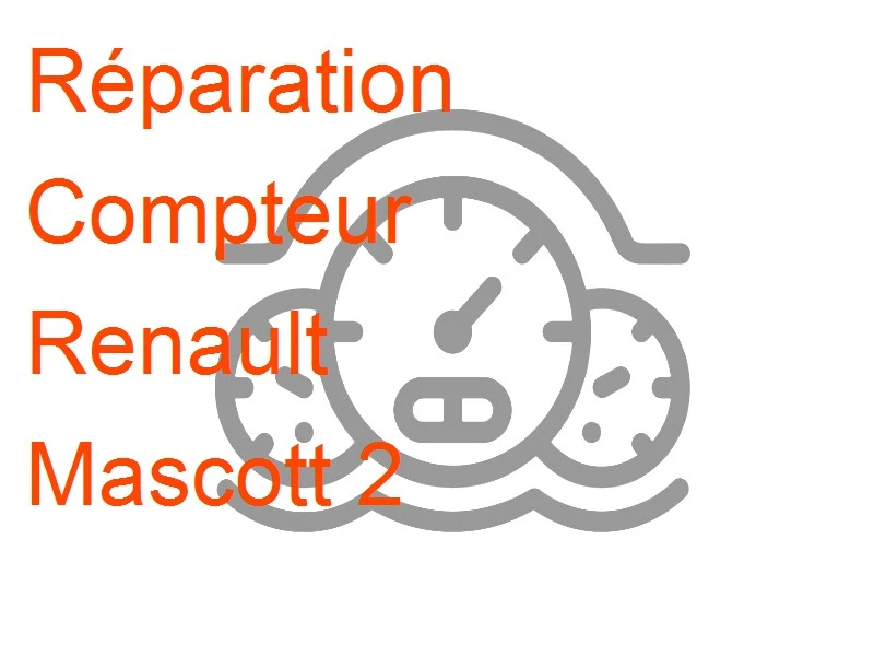 Compteur Renault Mascott 2