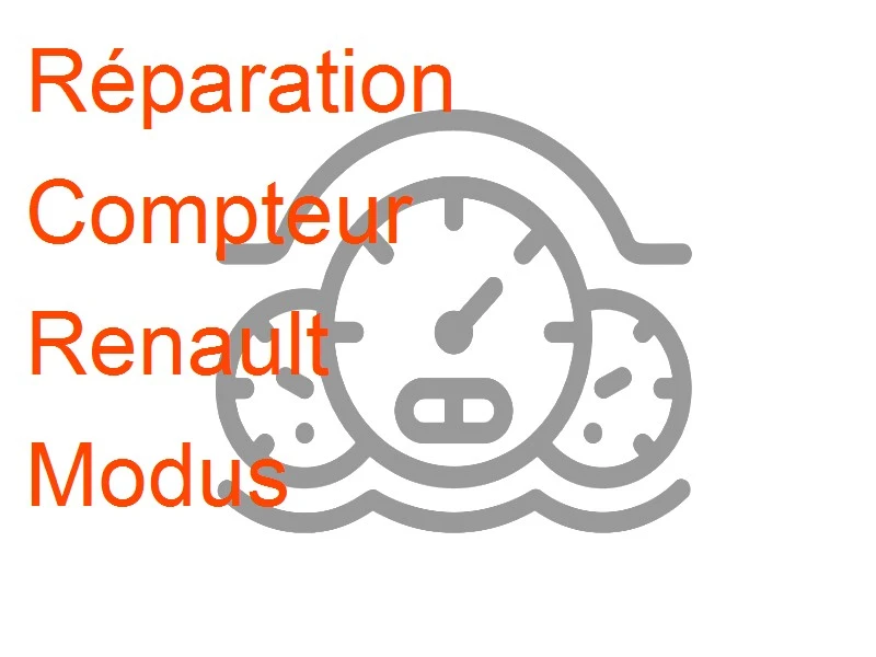 Compteur Renault Modus