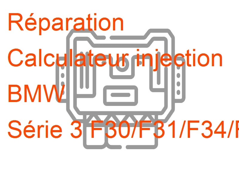 Calculateur injection BMW Série 3 F30/F31/F34/F80