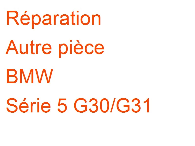 Autre pièce BMW Série 5 G30/G31