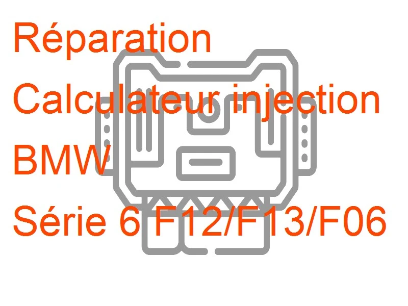 Calculateur injection BMW Série 6 F12/F13/F06