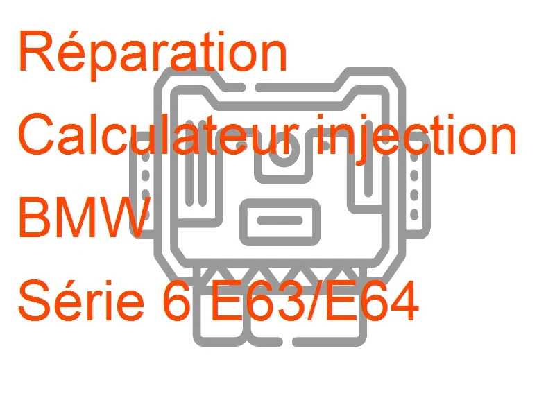 Calculateur injection BMW Série 6 E63/E64