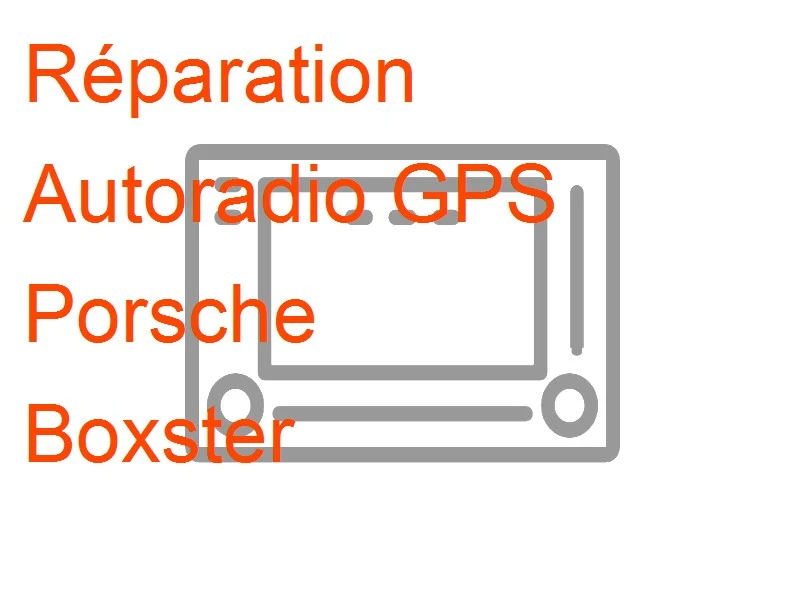 Autoradio GPS Porsche Boxster Harman Becker PCM2