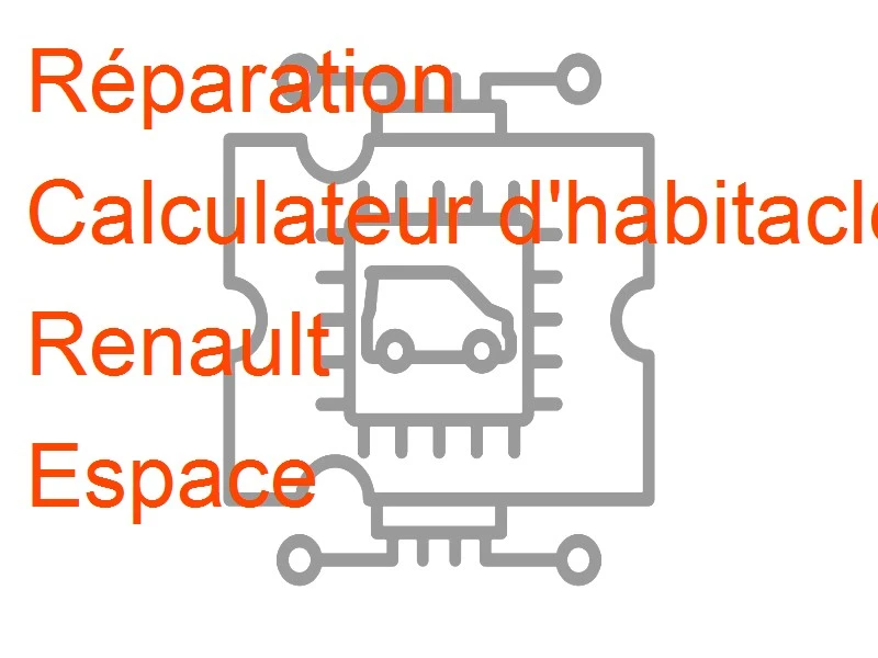 Calculateur d'habitacle UCH Renault Espace