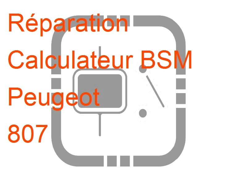 Calculateur BSM Peugeot 807