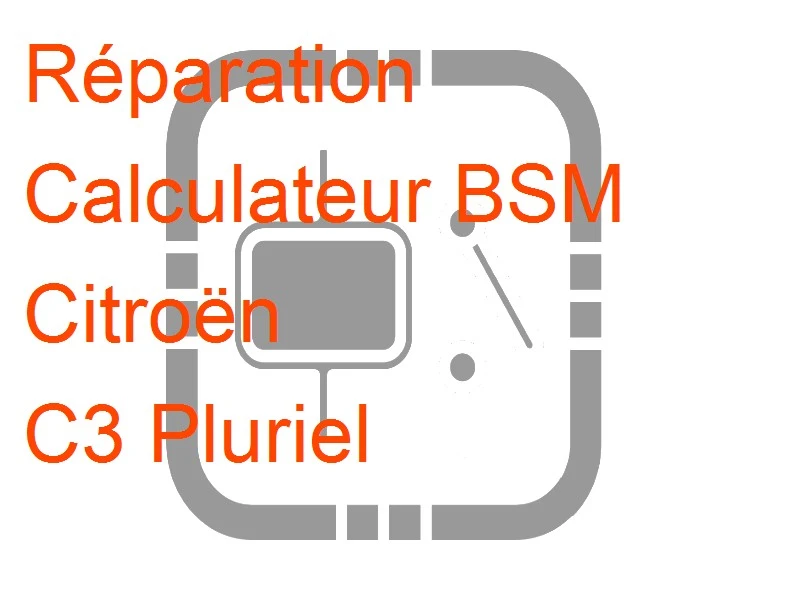 Calculateur BSM Citroën C3 Pluriel