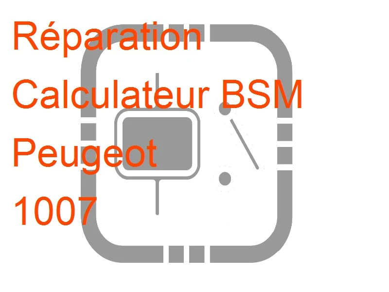 Calculateur BSM Peugeot 1007