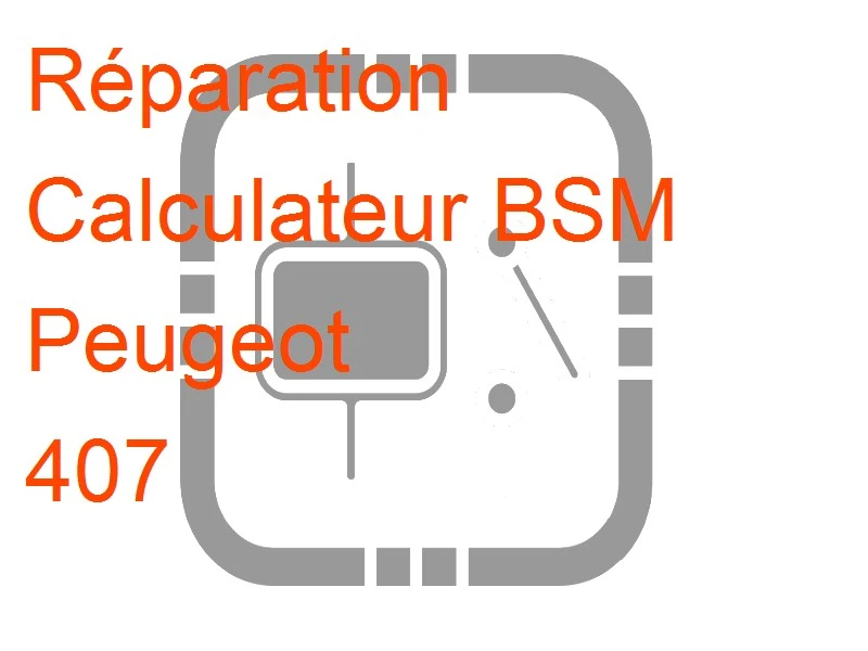 Calculateur BSM Peugeot 407