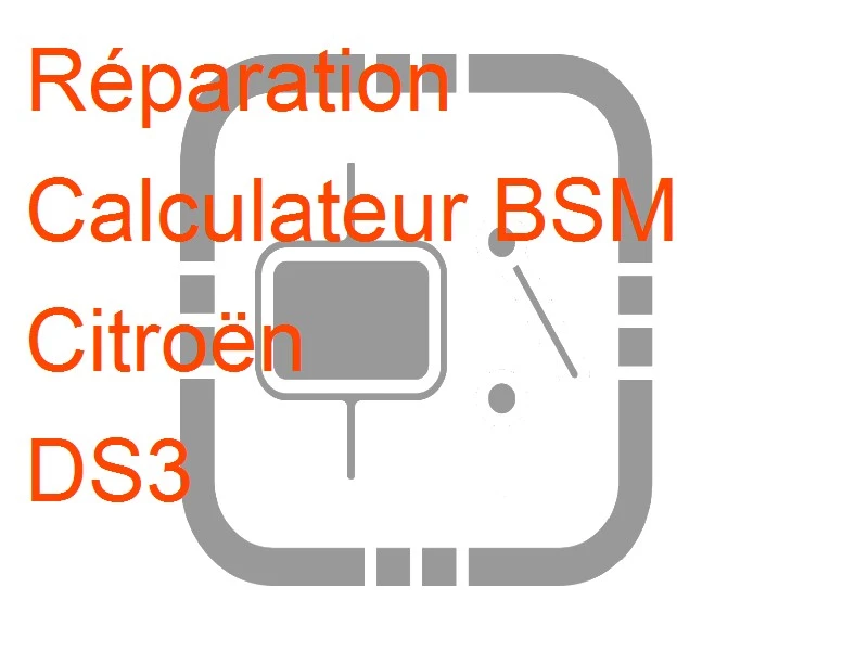 Calculateur BSM Citroën DS3