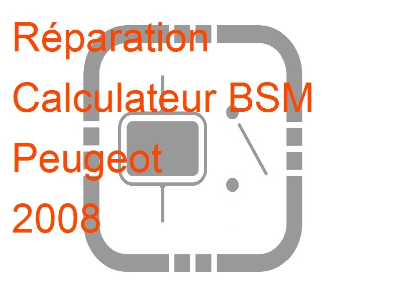 Calculateur BSM Peugeot 2008