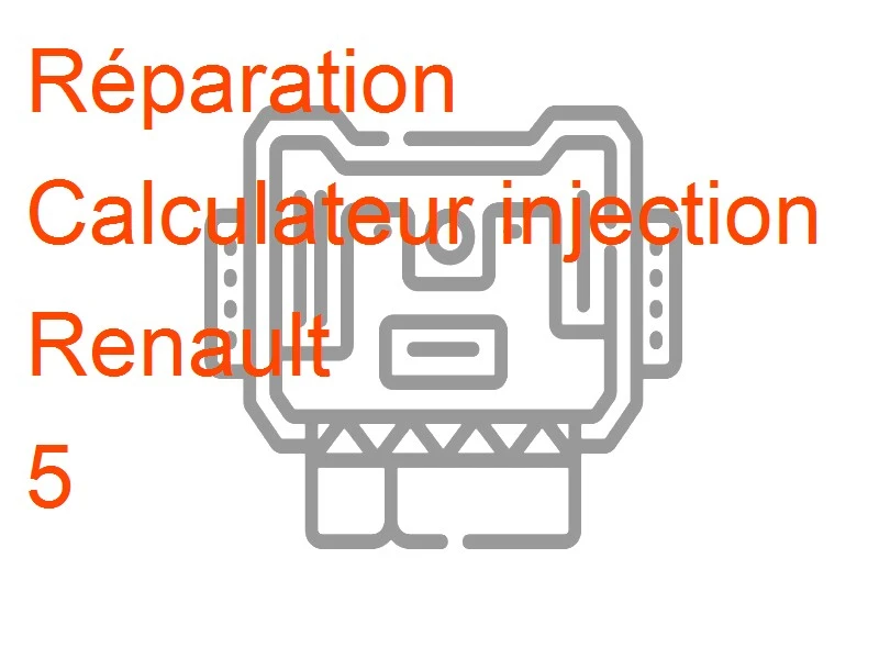 Calculateur injection Renault 5