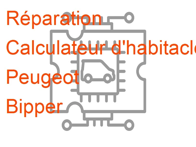 Calculateur d'habitacle Body Computer Peugeot Bipper