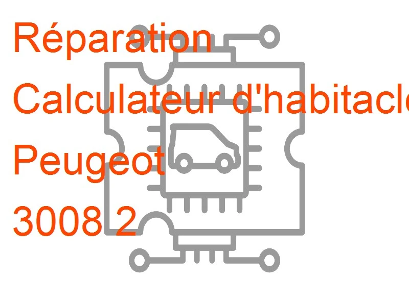 Calculateur d'habitacle BSI Peugeot 3008 2