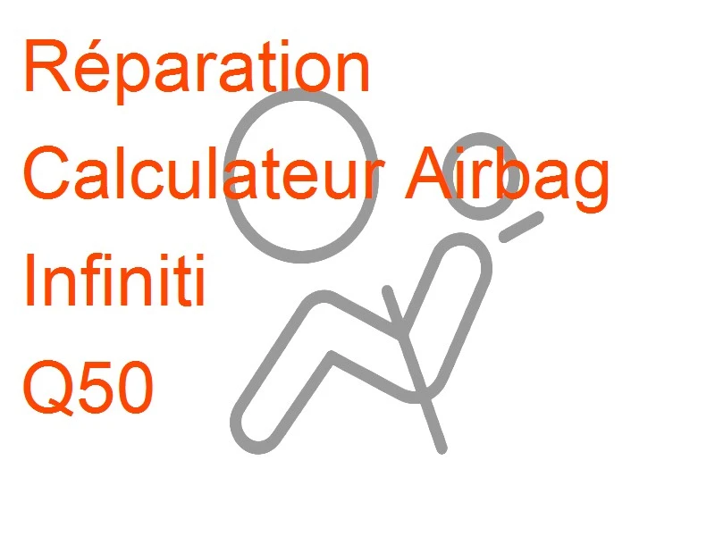Calculateur Airbag Infiniti Q50