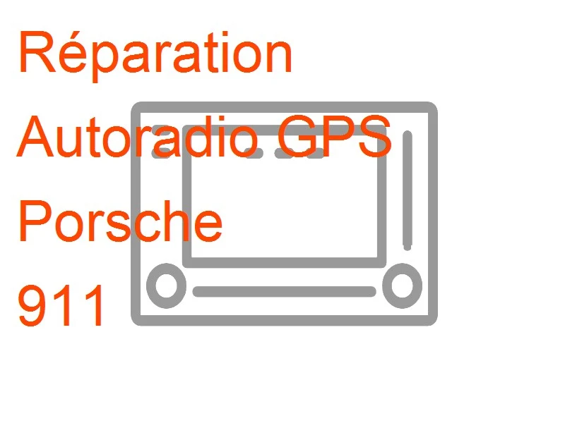 Autoradio GPS Porsche 911