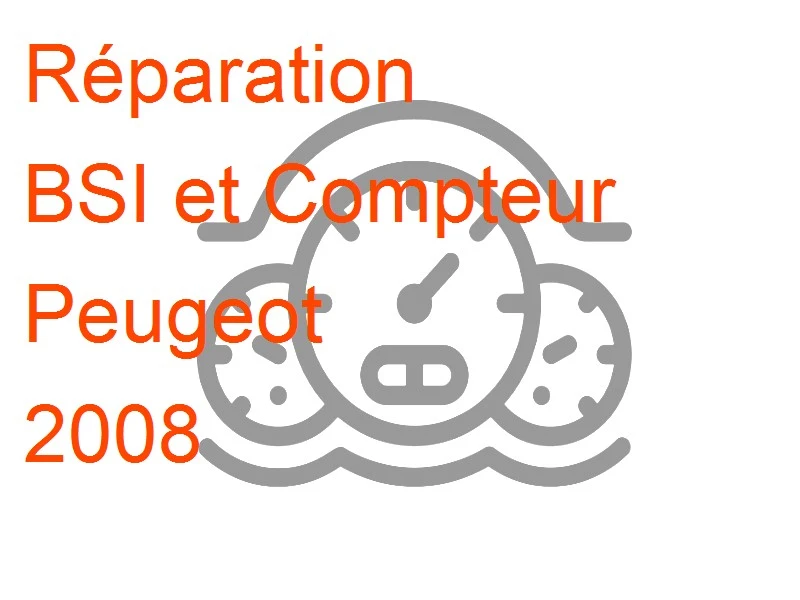 BSI et Compteur Peugeot 2008