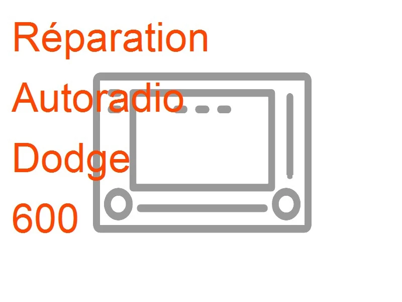 Autoradio Dodge 600
